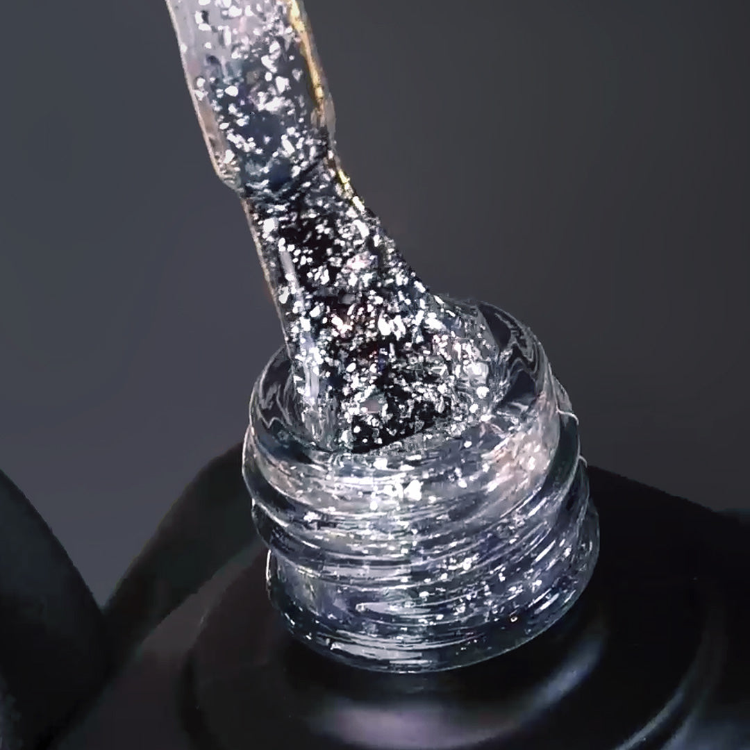 Top Coat No Wipe Silver 10g