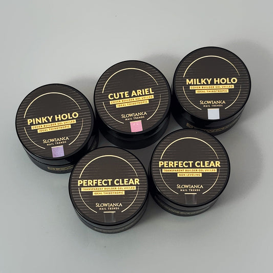 Промо изграждащи гелове 4+1 50g