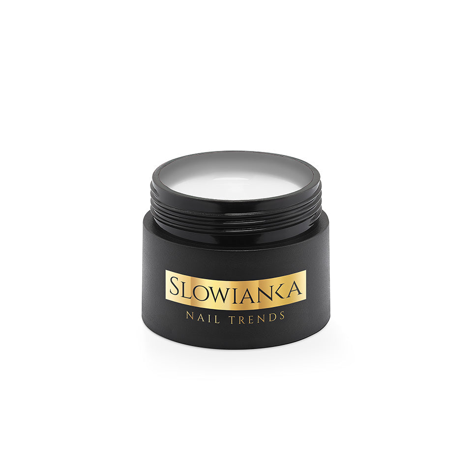 Construction gel MILKY MASCARPONE HALF COVER - ideal tixotropic 15g