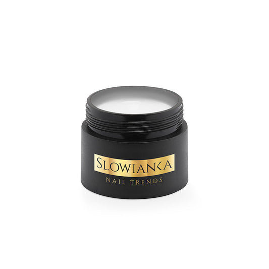 Construction gel MILKY MASCARPONE HALF COVER - ideal tixotropic 15g
