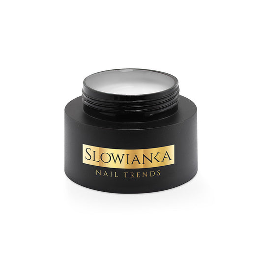 Construction gel MILKY MASCARPONE HALF COVER - ideal tixotropic 50g