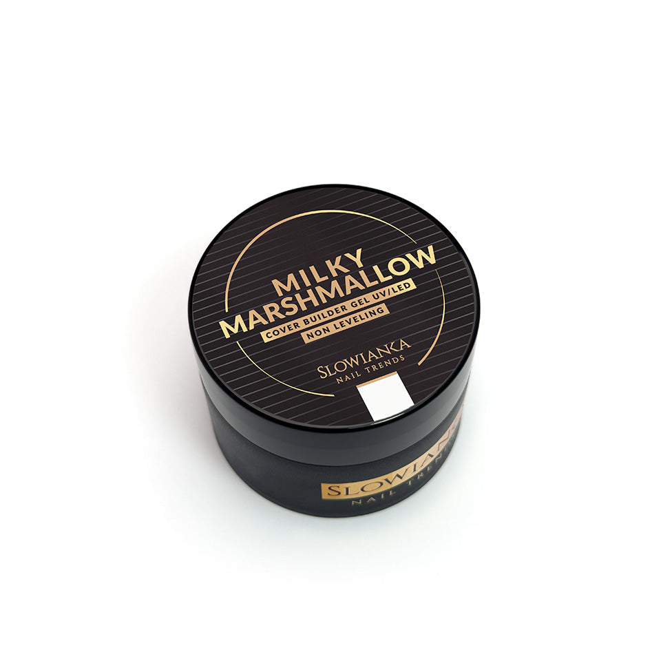 MILKY MARSHMALLOW COVER building gel - non-leveling 50g