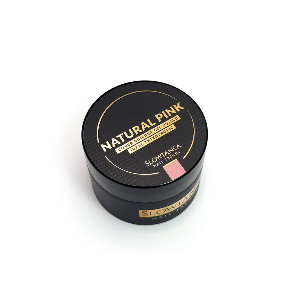 Construction gel NATURAL PINK COVER - ideal tixotropic  15g